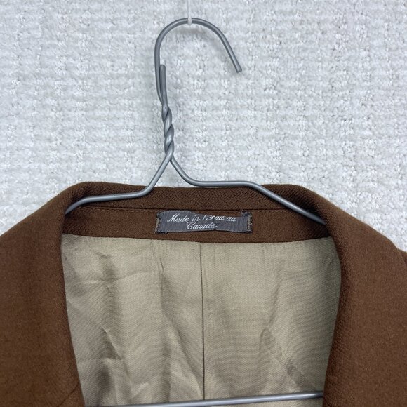 VTG Arnold Brant Pure Cashmere Sport Coat Blazer Jacket Men’s Light Brown Read* - Picture 7 of 16